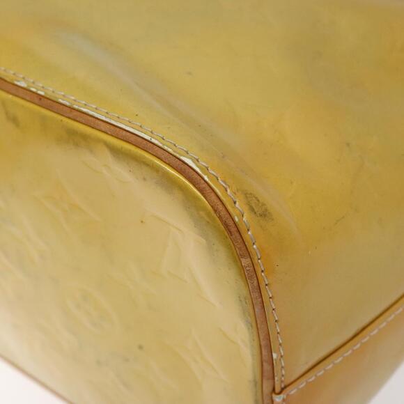 LOUIS VUITTON Monogram Vernis Houston Hand Bag Gris M91053 - Picture 15 of 16